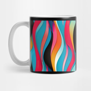 Popart Stripe Design Mug